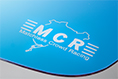 MCR ブルーワイドミラー